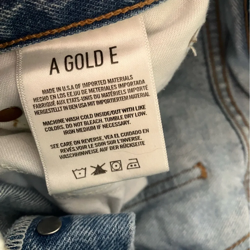 Agolde Riley High Rise Straight Crop Pants - Picture 9 of 9